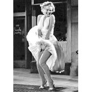 Carte Marilyn Monroe - La Robe - 10.5x15 cm